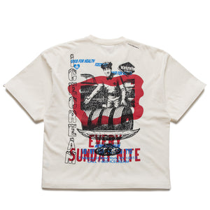 Ice Cream Melon Knit Tee - Antique White