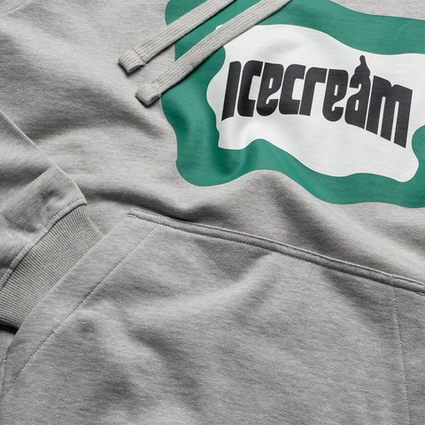 Ice Cream Play Hoodie - Heather Grey