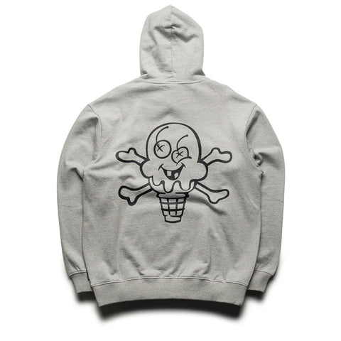 Ice Cream Play Hoodie - Heather Grey