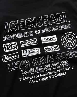 Ice Cream Phantom Tee - Black