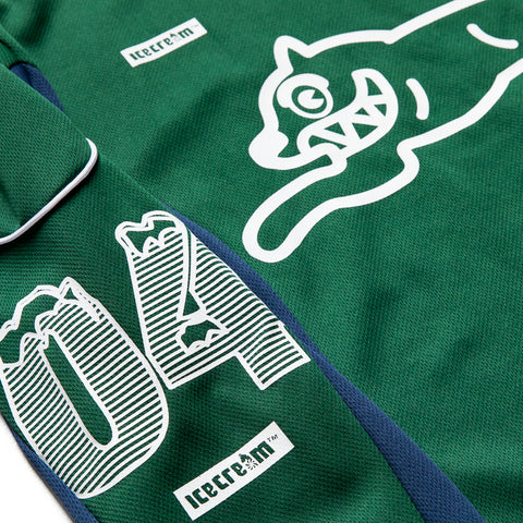 Ice Cream Play L/S Knit Jersey - Bronze Green