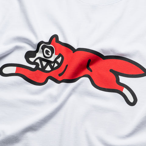 Ice Cream Running Dog Tee - White