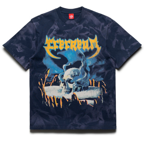 Ice Cream Stone Cold Knit Tee - Black Iris