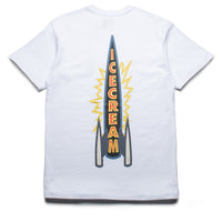 Ice Cream Rocket Boy Tee - White