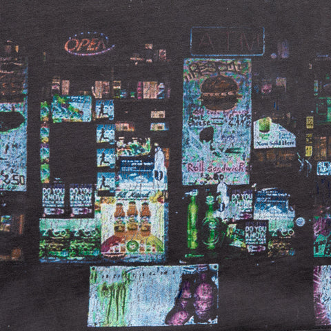 Ice Cream Static Knit Tee - Charcoal Art