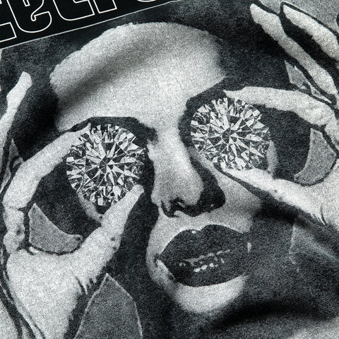 Ice Cream These Eyes Knit Tee - Jet Set