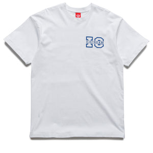 Ice Cream Violet Tee - White