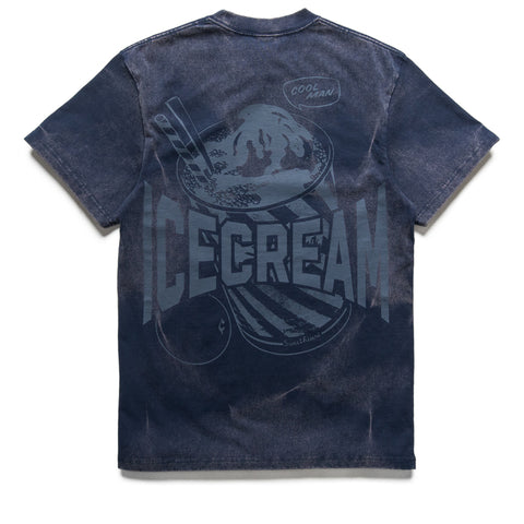 Ice Cream Wrestle Knit Tee - Navy Blazer