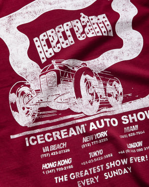 Ice Cream Blinker Knit Tee - Rhododendron