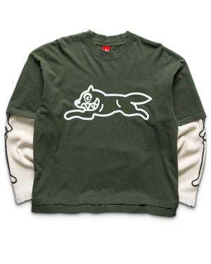 Ice Cream Bones L/S Knit Tee - Four Leaf Clover