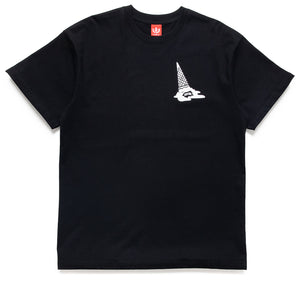 Ice Cream Daytona Tee - Black