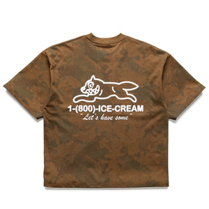 Ice Cream Leaflet Knit Tee - Leaf Camo
