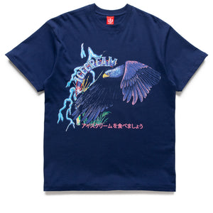 Ice Cream Powers Tee - Patriot Blue