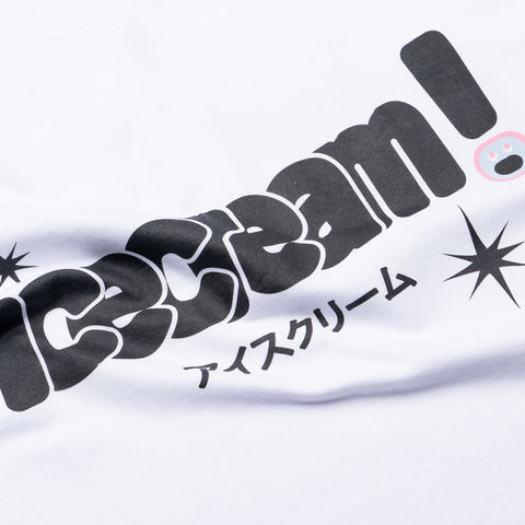 Ice Cream Bubble Gum Tee - White