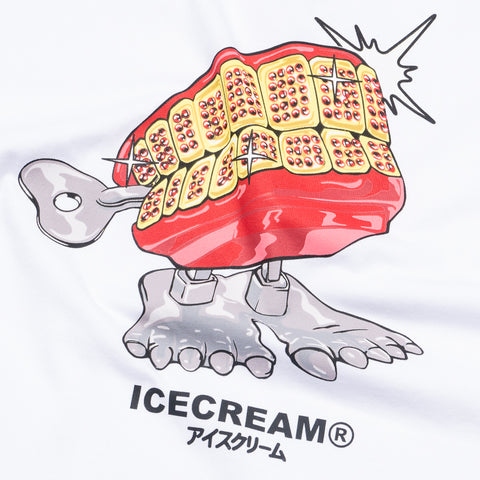 Ice Cream Chatterbox Tee - White