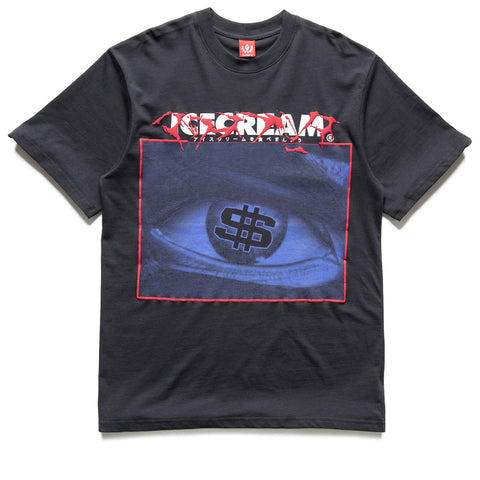 Ice Cream Eyescream Knit Tee - Charcoal Art