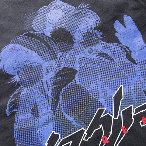 Ice Cream Eyescream Knit Tee - Charcoal Art