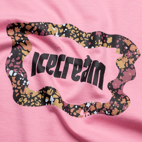 Ice Cream Flag Tee - Sea Pink