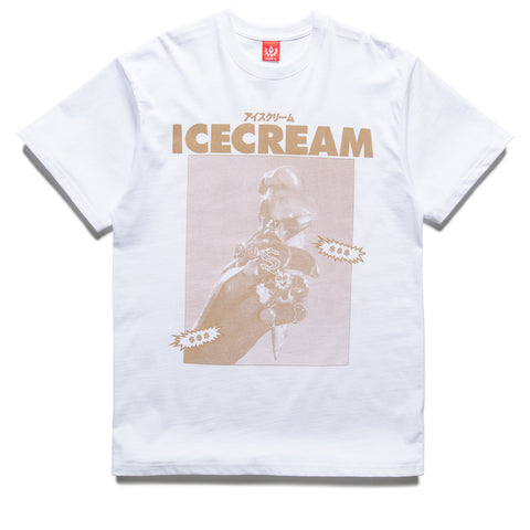 Ice Cream Sip Tee - White