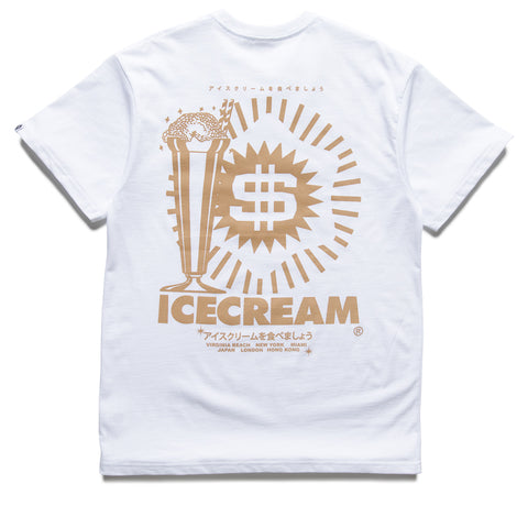 Ice Cream Sip Tee - White