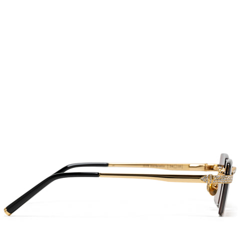 James Oro Iced Authentic - Brown Tint/Gold