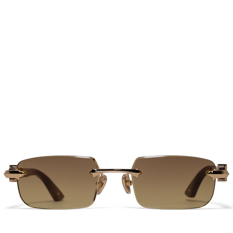 James Oro Confidante - Brown Tint/Gold