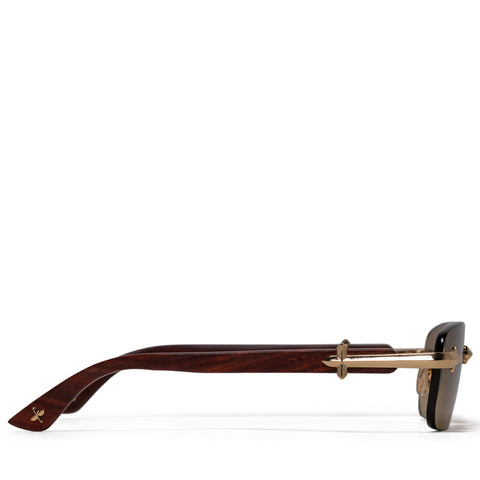 James Oro Confidante - Brown Tint/Gold