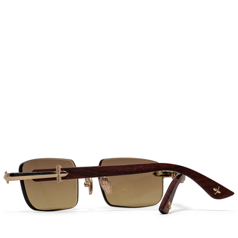 James Oro Confidante - Brown Tint/Gold