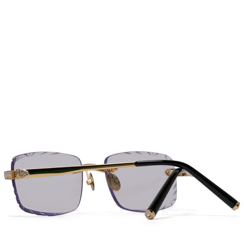 James Oro Iced Signature Gem Cut - Clear Tint/Gold