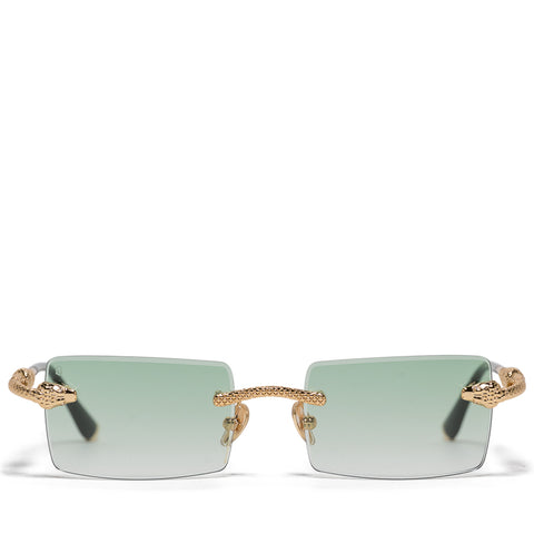 James Oro Serpent Authentic - Green Tint/Gold
