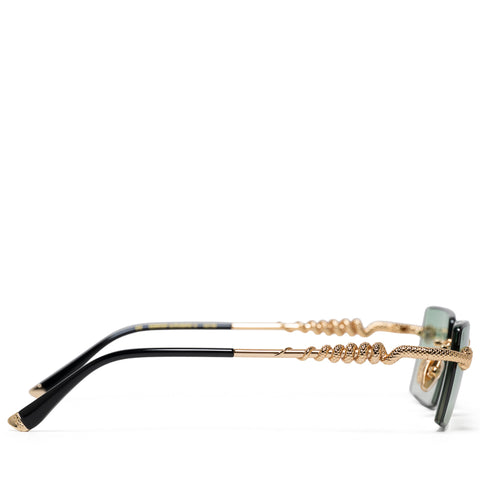 James Oro Serpent Authentic - Green Tint/Gold