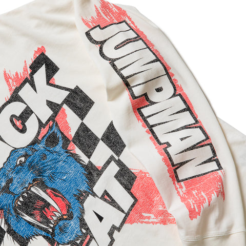 Jordan Black Cat L/S Tee - Ivory