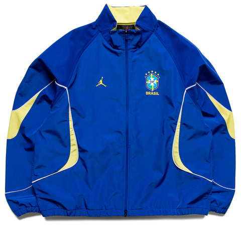 Jordan Brazil Anthem Jacket - Old Royal/Yellow Pulse
