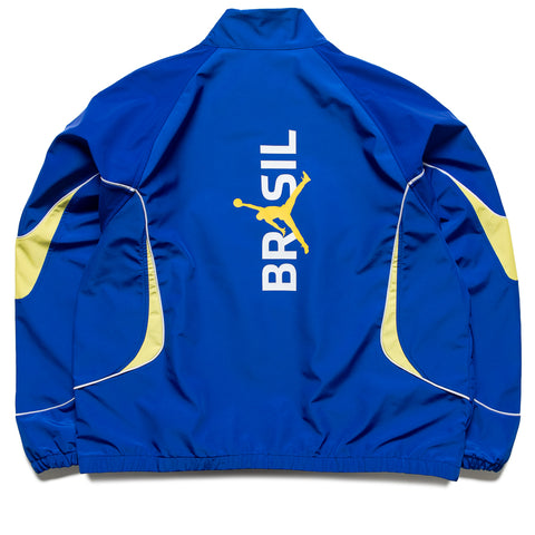 Jordan Brazil Anthem Jacket - Old Royal/Yellow Pulse