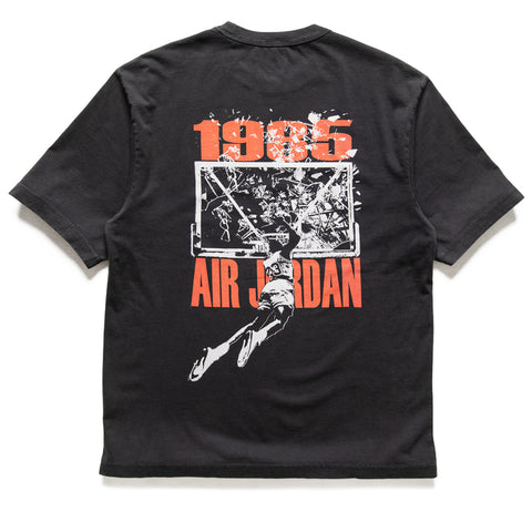 Jordan Brooklyn Oversized Graphic Tee - Off Noir/Sail