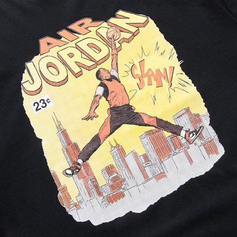 Jordan Comic Tee - Black/White