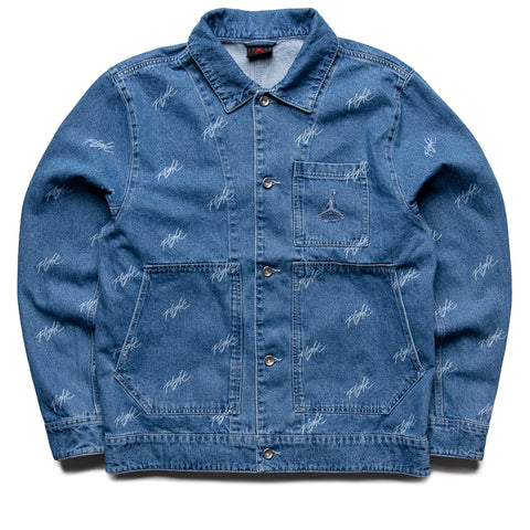 Jordan Flight Heritage Denim Jacket - Blue/Grey