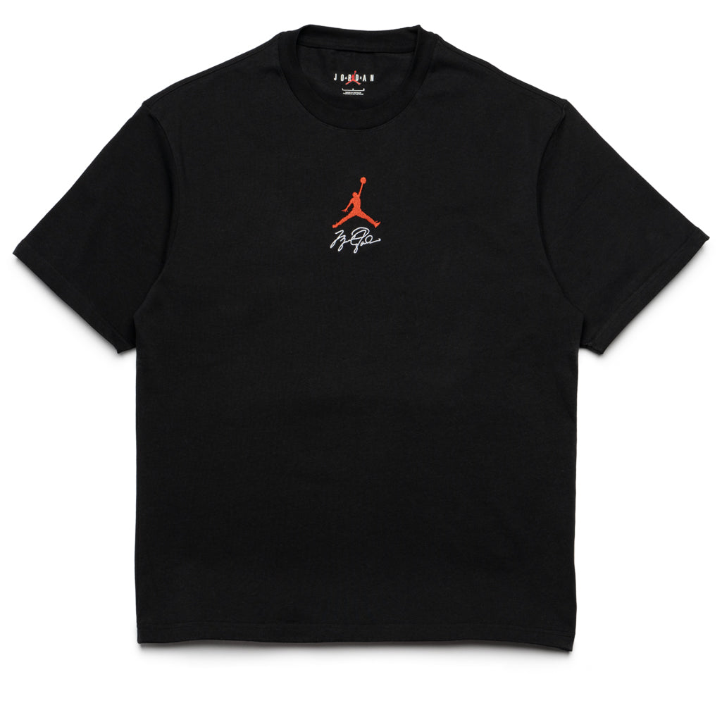 Shops black jordan tee