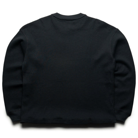 Jordan Flight Mountainside Waffle L/S Tee - Black/White