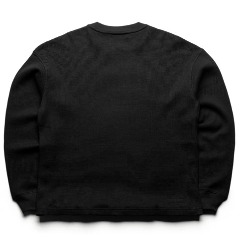 Jordan Flight Mountainside Waffle L/S Tee - Black/White