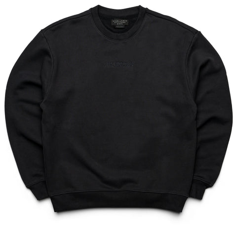 Air Jordan Wordmark Crew Sweater - Off Noir