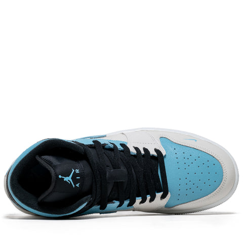 Air Jordan 1 Mid SE - Summit White/Blue Chill