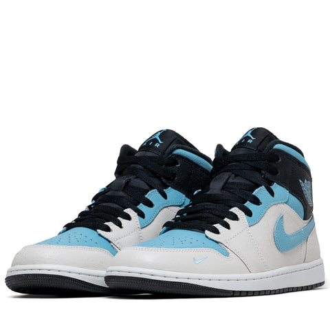 Air Jordan 1 Mid SE - Summit White/Blue Chill