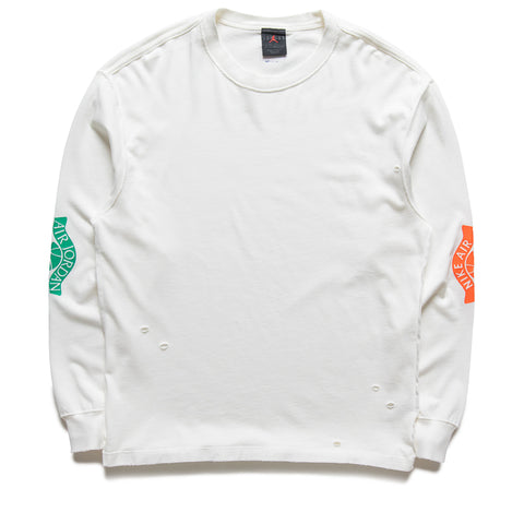 Jordan Rare Air L/S Tee - Sail/Brilliant Orange