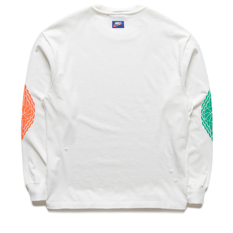 Jordan Rare Air L/S Tee - Sail/Brilliant Orange