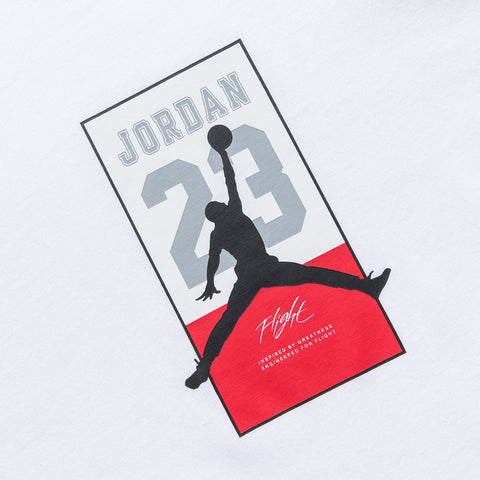 Jordan Skate Tee - White/Gym Red