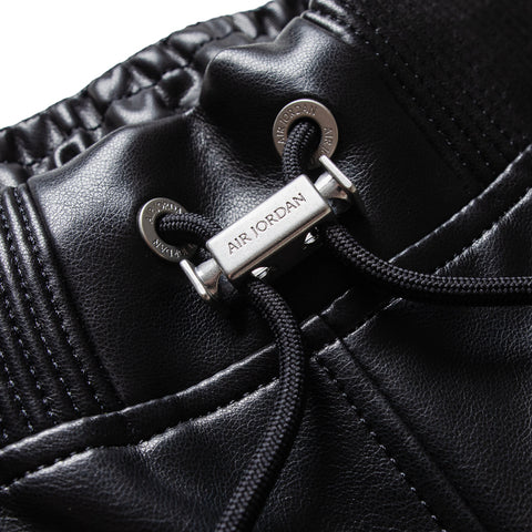 Air Jordan Vegan Leather Diamond Shorts - Black