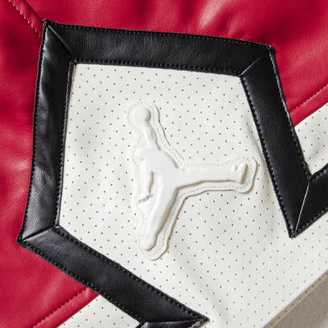 Air Jordan Vegan Leather Diamond Shorts - Wings Jordan Red/Sail