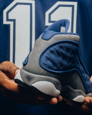 Air Jordan 13 Retro 'Flint' - Navy/University Blue