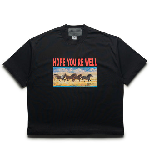 Jungles Horses Tee - Black